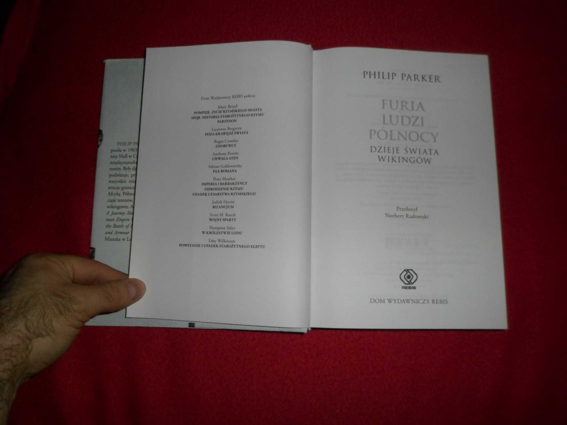 Furia ludzi Północy Dzieje świata Wikingów - Philip Parker