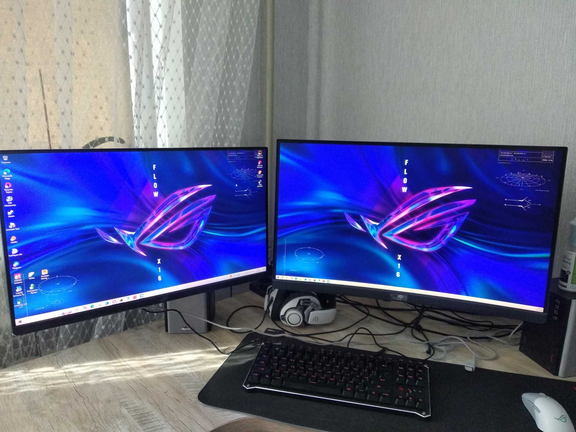 Продам игровой комплект, монитор, 12400f, ssd.