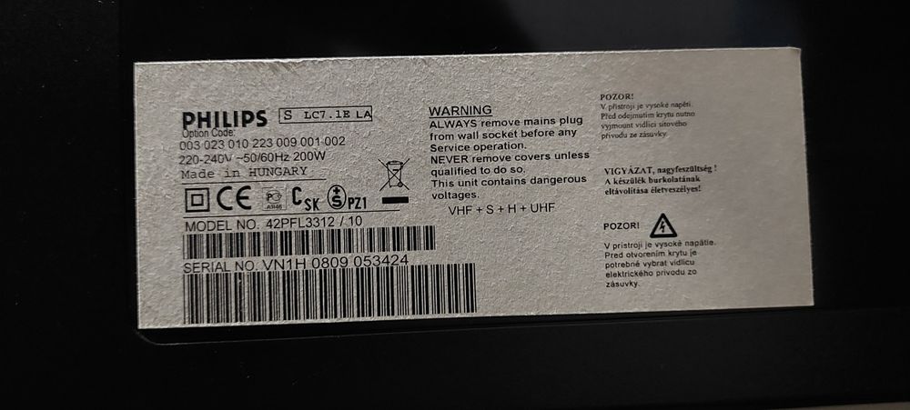 Telewizor philips 42 cale