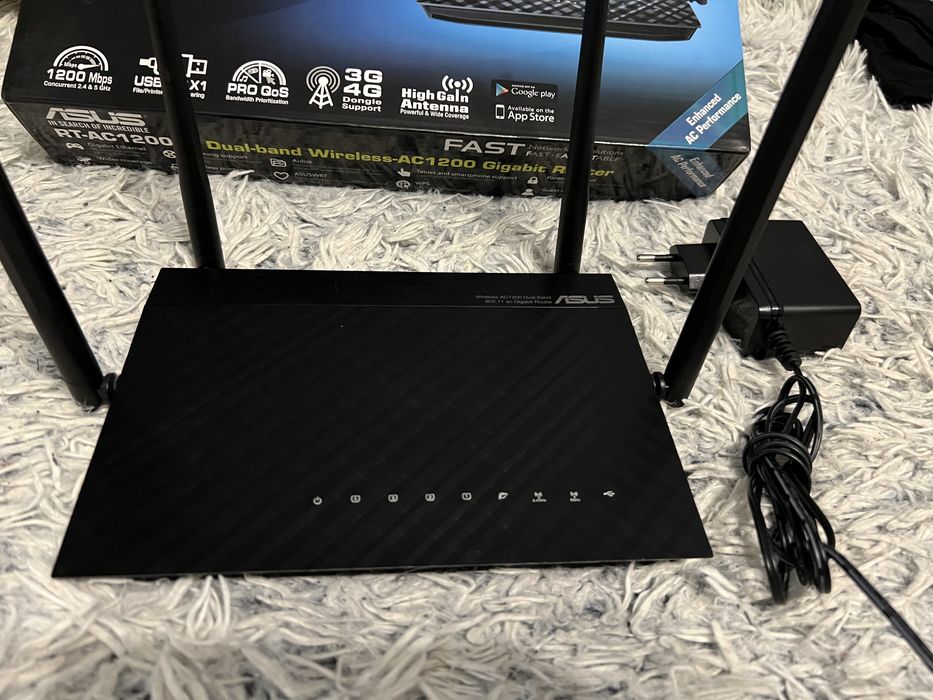 Продам Роутер Маршрутизатор WIFI ASUS RT-AC1200G+ с USB та 3/4G