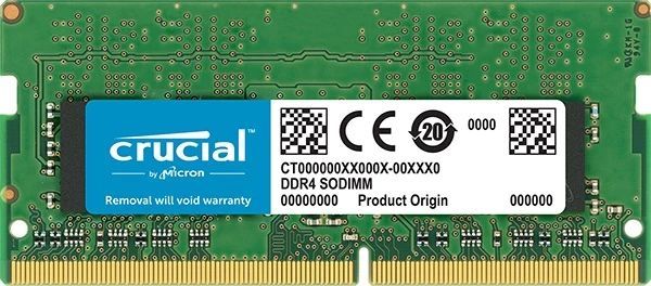 outlet pamięć do laptopa crucial sodimm ddr4 8 gb 3200 mhz cl22 1.2 v
