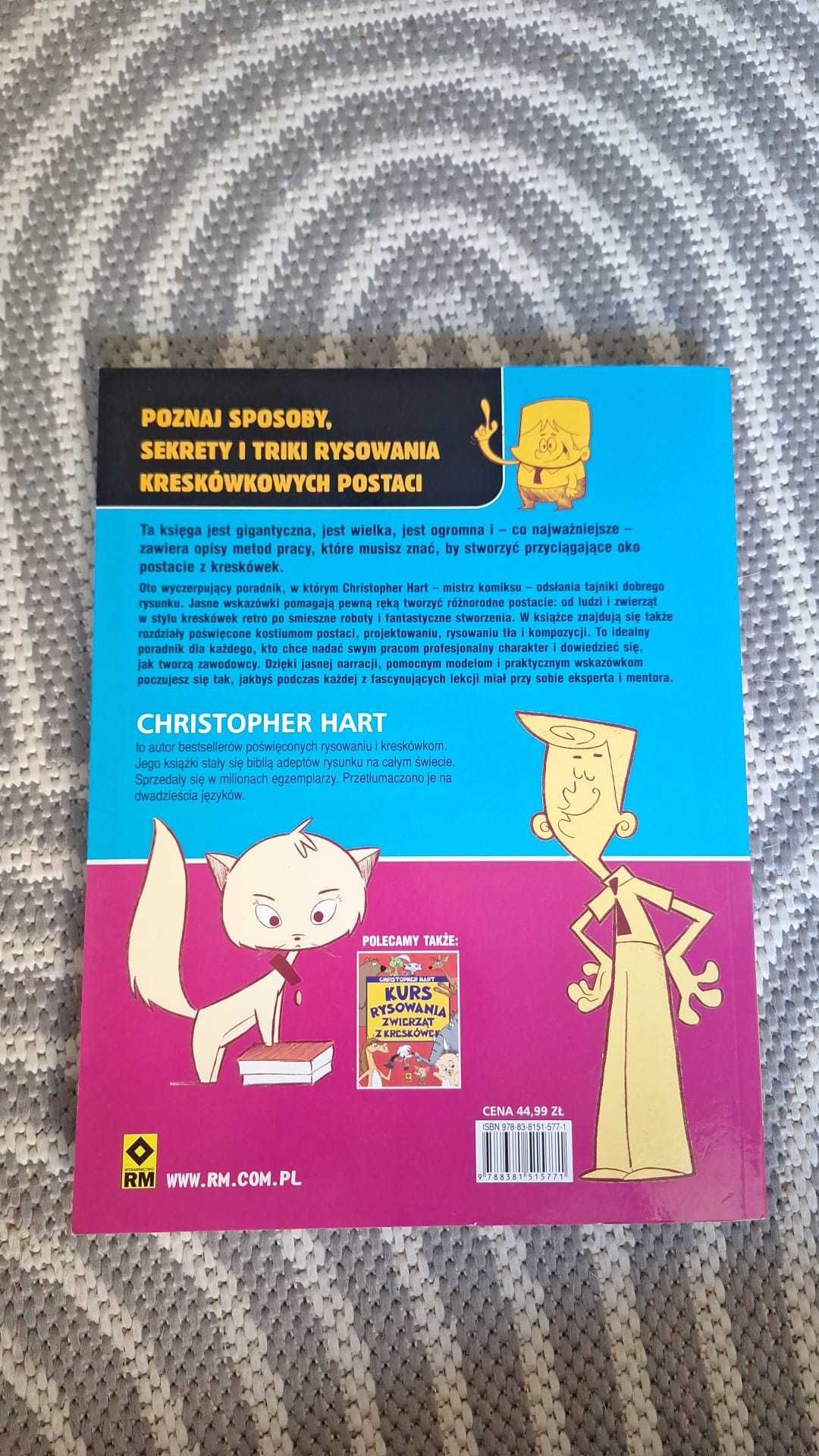 Kurs Rrysowania Postaci z Kreskówek Christopher Hart Nauka Rysowania