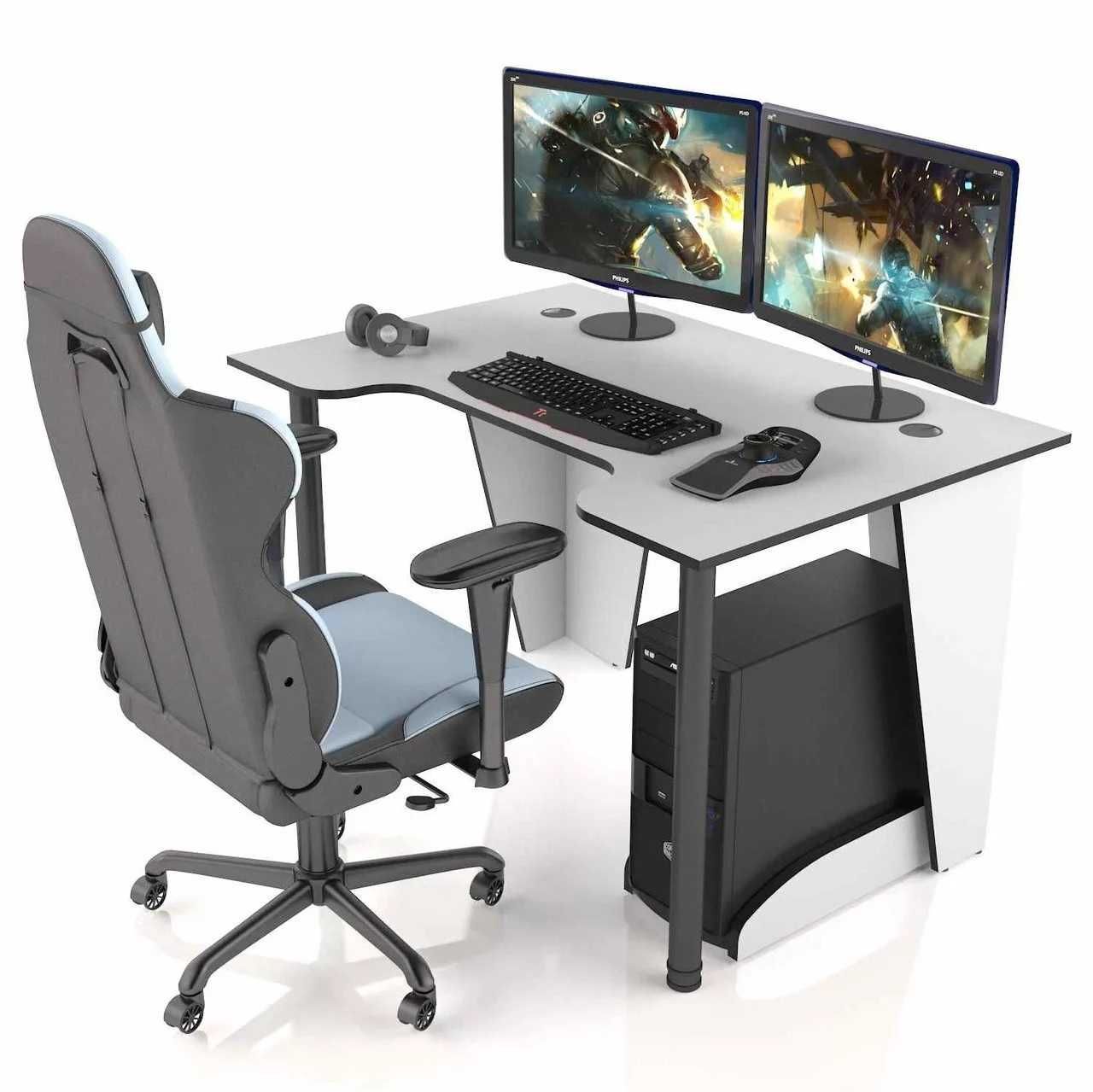 Крутой Стол для геймеров, для учебы COMFORT XG12, Компьютерный стол