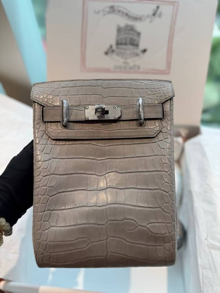 Hermes Hac a Dos PM Alligator, сумка