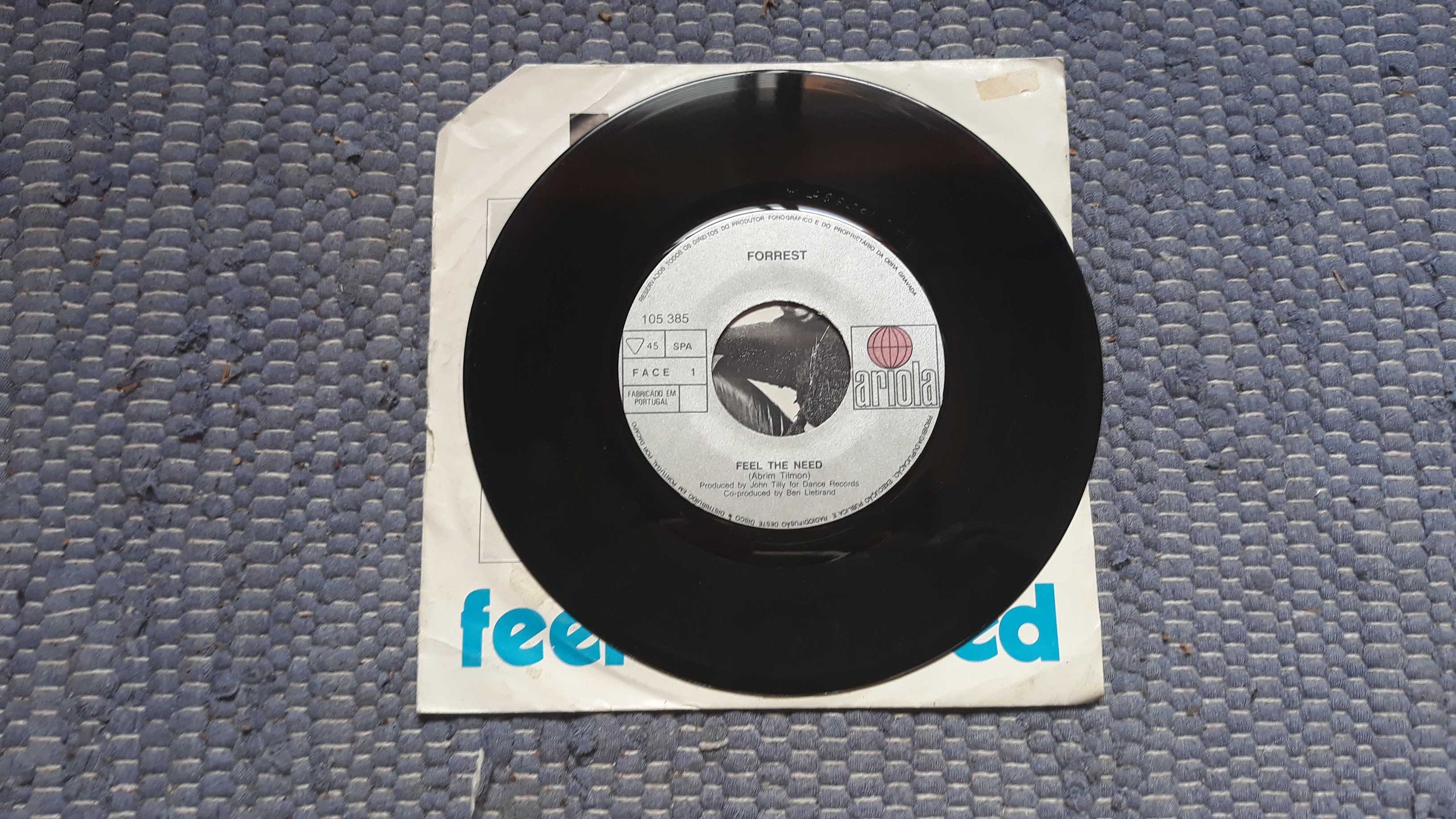 Forrest - Feel the need - single vinil - portes incluídos