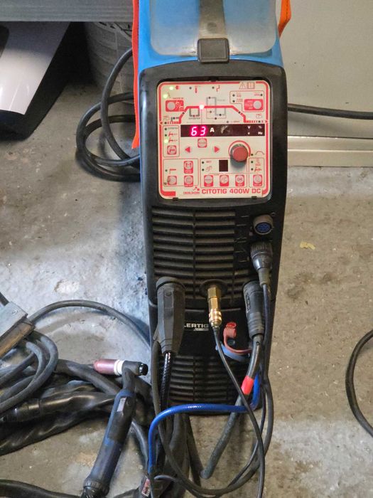 spawarka tig oerlikon citotig 400w dc, kemppi mls4000 plus chłodnica