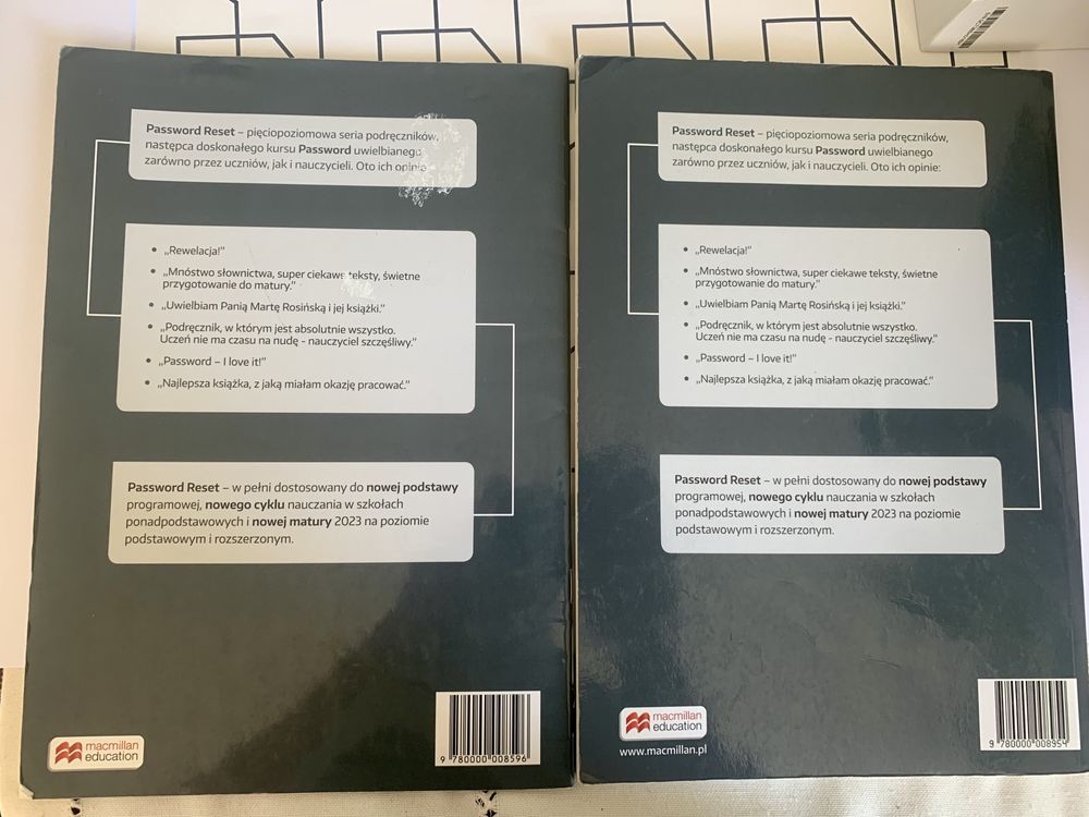 Podręcznik + bonus Macmillan Password Reset B2