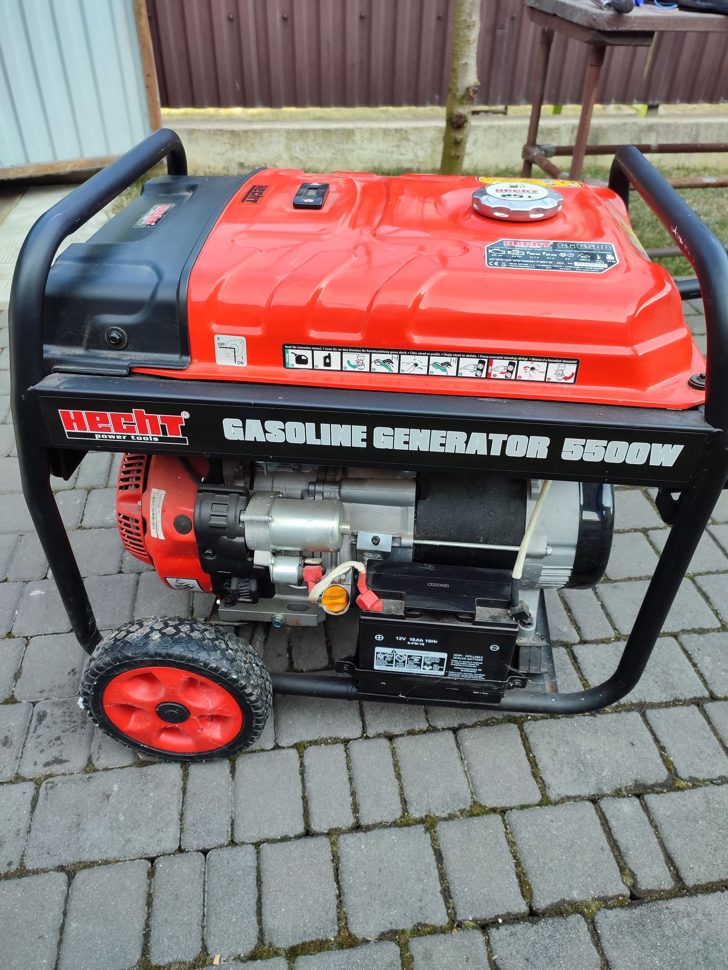 Генератор Чехія  HETCH GG 5500