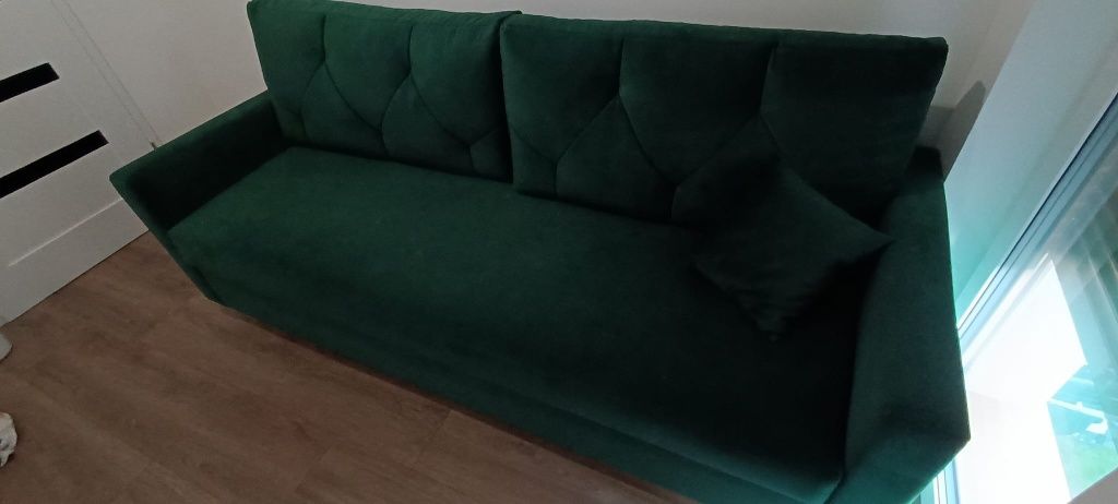 Kanapa butelkowa zieleń