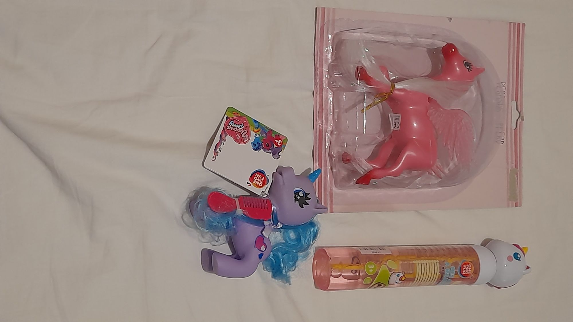 My little Pony zabawki 3 sztuki nieużywane
