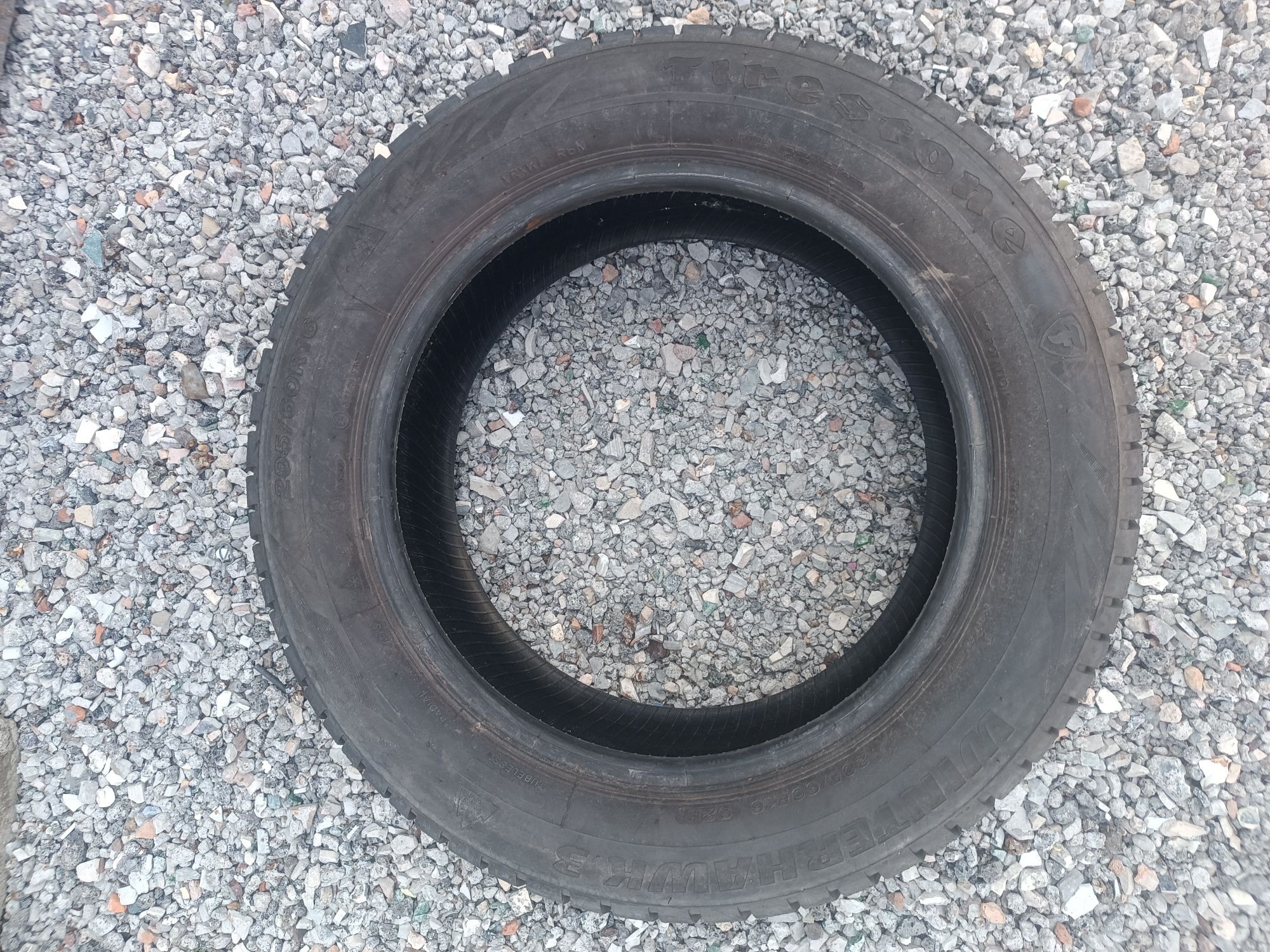 205/60R16 Dwie opony zimowe Firestone 19r