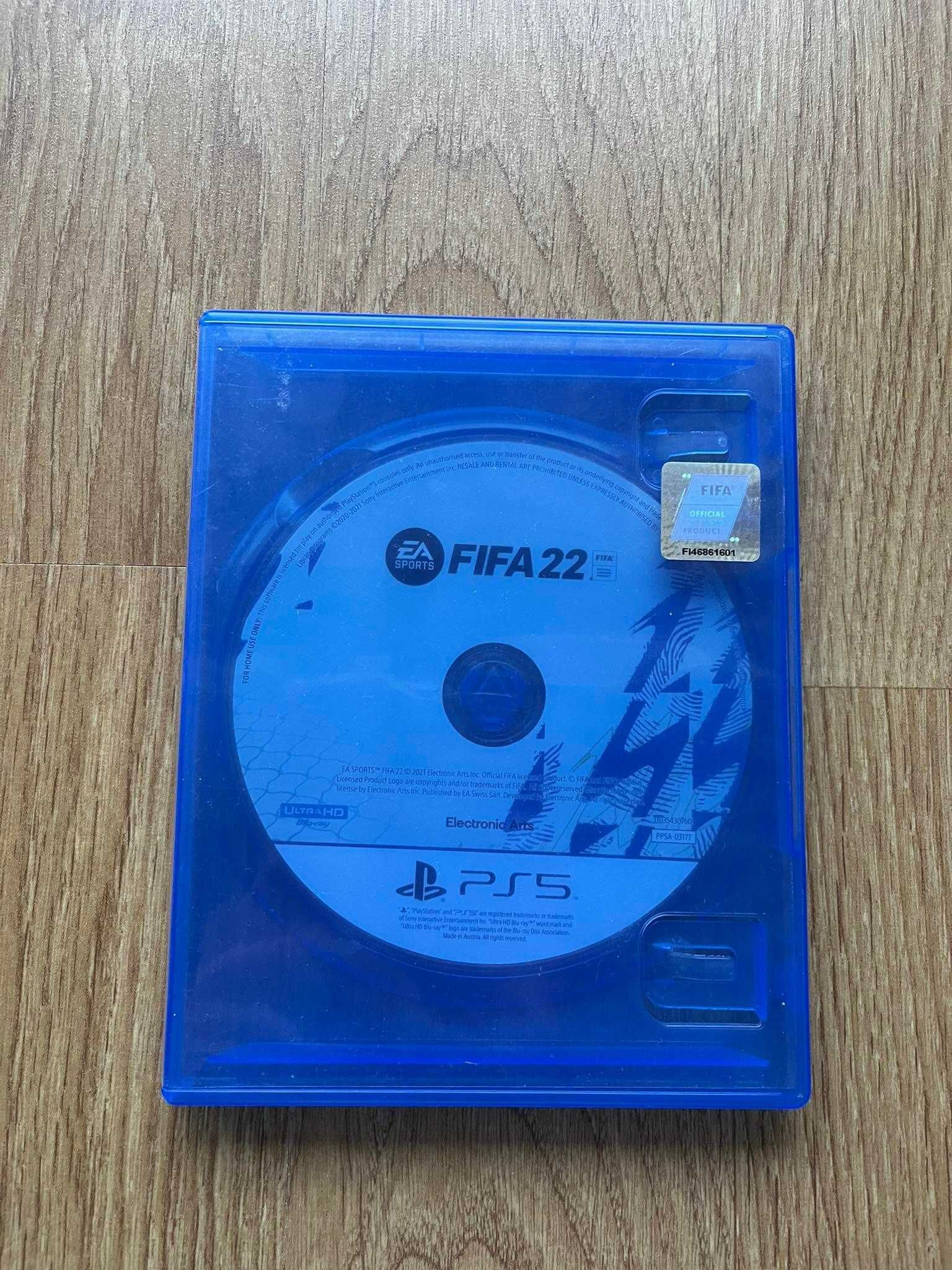 Gra FIFA 2022 PS5 PlayStation 5 polska wersja stan idealny