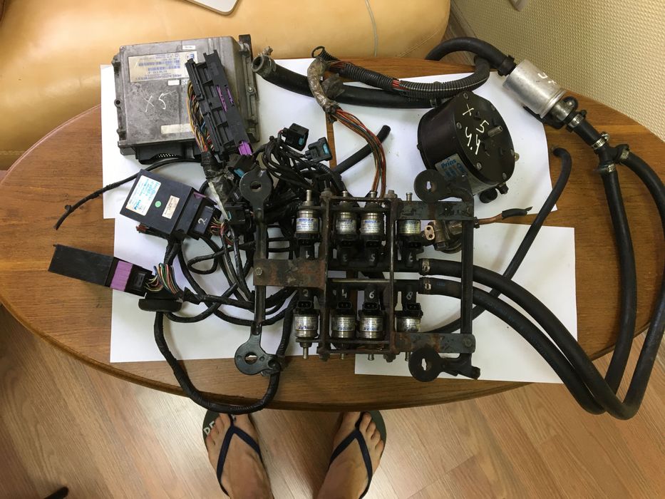 ГБО PRINS E4 форсунки Keihin Газовая установка Prins на 8 цилиндров V8