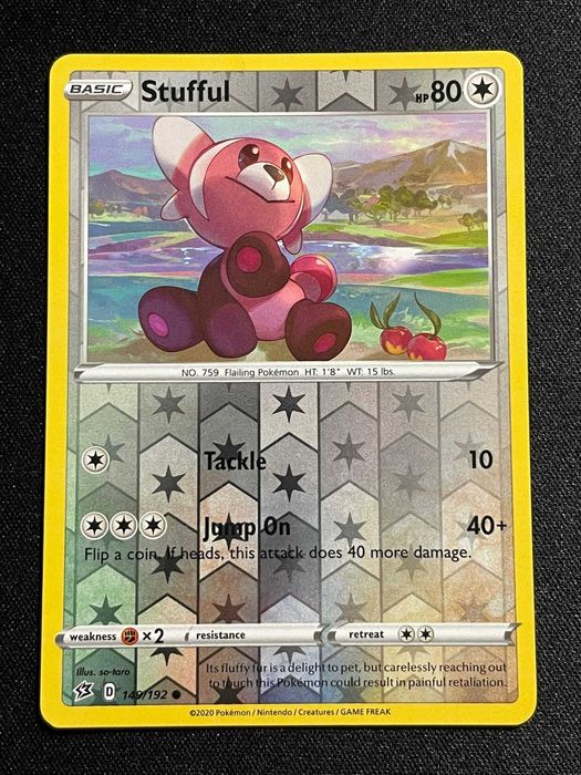 Carta Pokémon Stufful 149/192 Rebel Clash