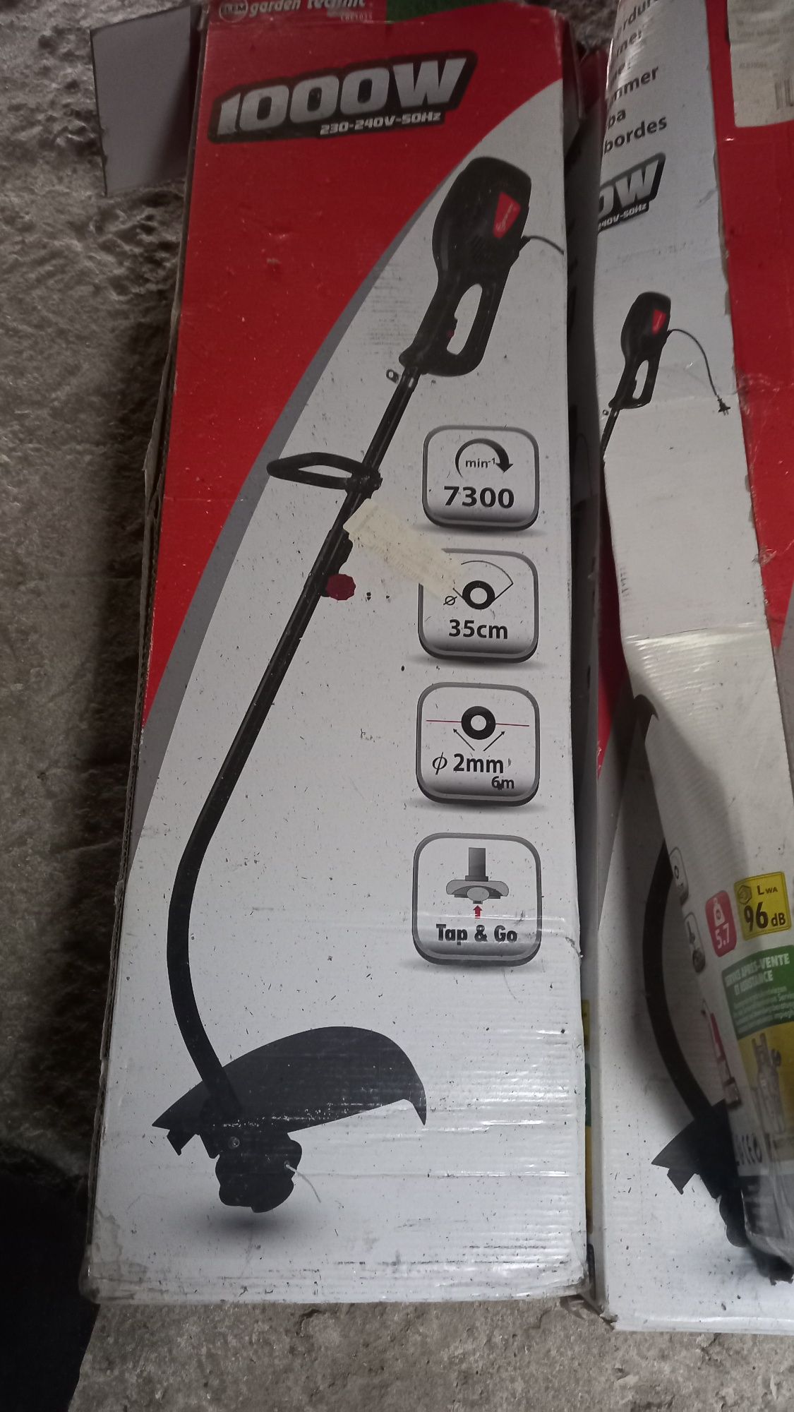 Roçadora electrica nova