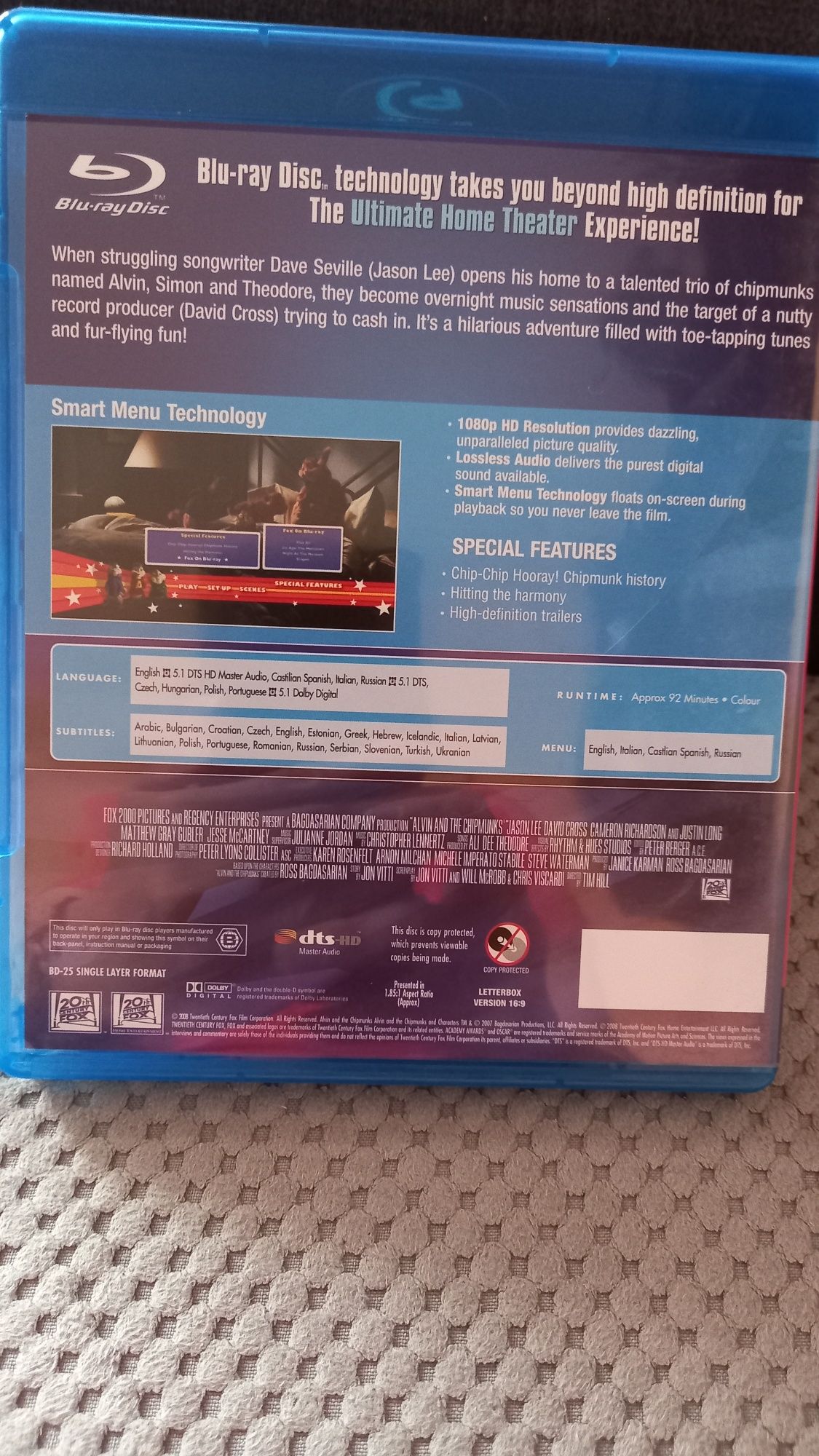 Alvin i wiewiórki blu-ray
