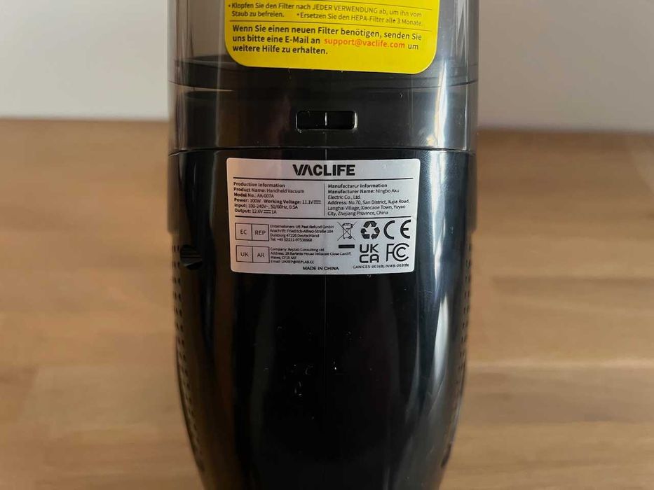 Aspirador portátil VACLIFE AK-007A