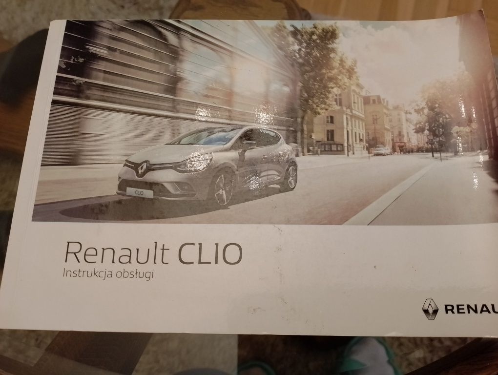 Książka , instrukcja obsługi  Renault Clio 4 język polski