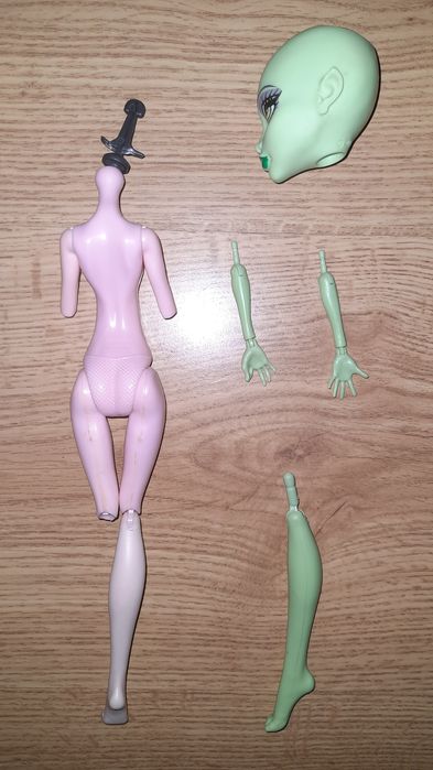CENA ZA WSZYSTKO/Monster high create a monster lalka/akcesoria/części