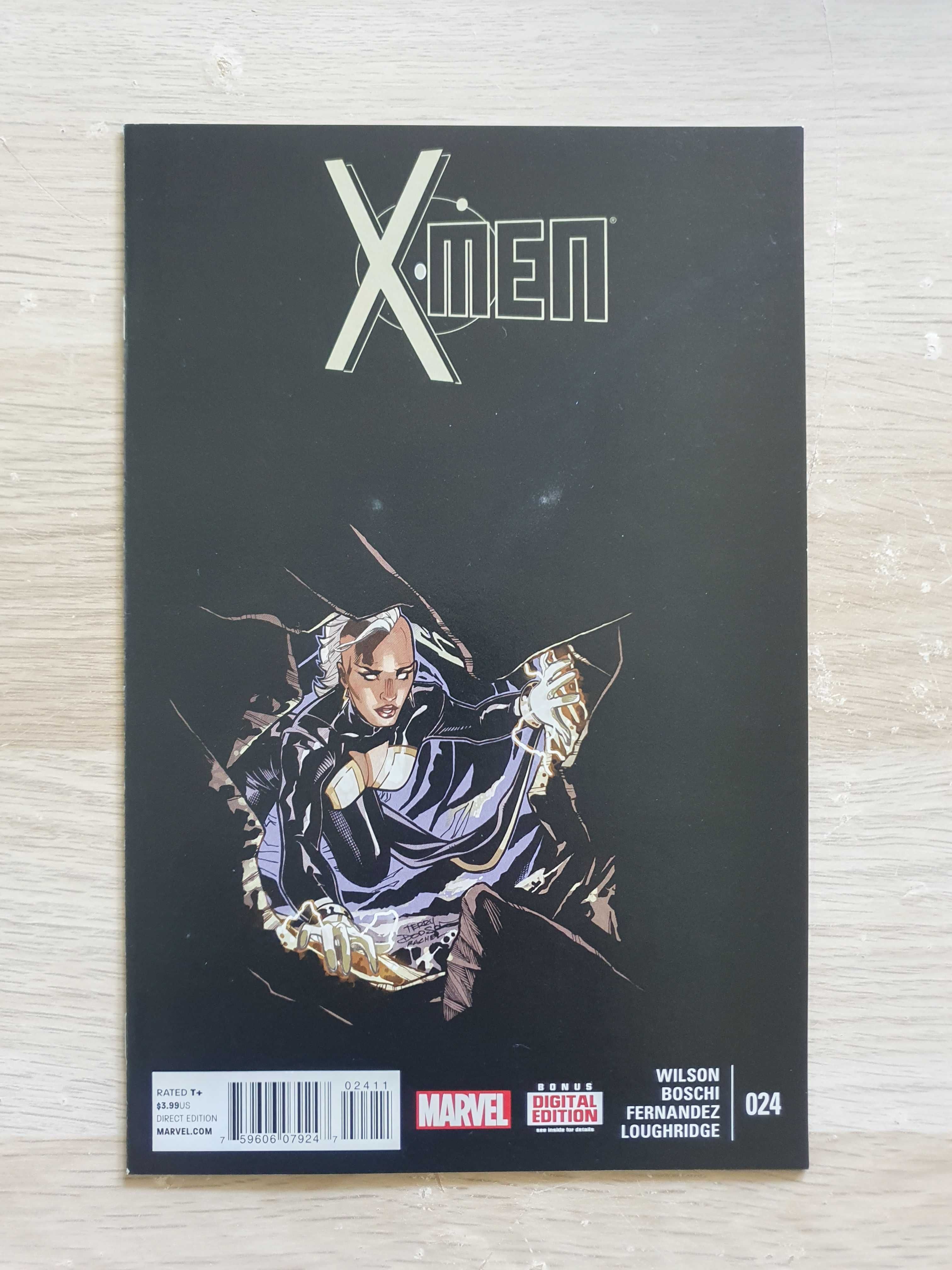 X-men vol. 3: 17, 24, 25 (2013); vol. 2: 10 (2010); 3, 4 (2021) (ZM74)