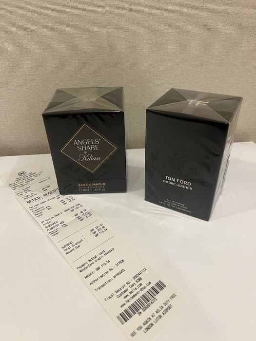 Оригінал! Нові парфуми Kilian Angels’ Share, Tom Ford Ombre Leather