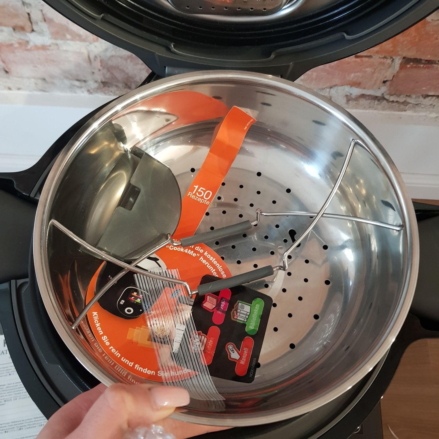 Robot kuchenny urządzenie gotujące parowar Krups multicooker cook4me +