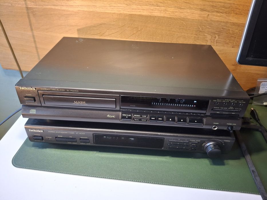 Technics SL-PG440A, ST-GT350 (odtwarzacz CD, tuner radio)