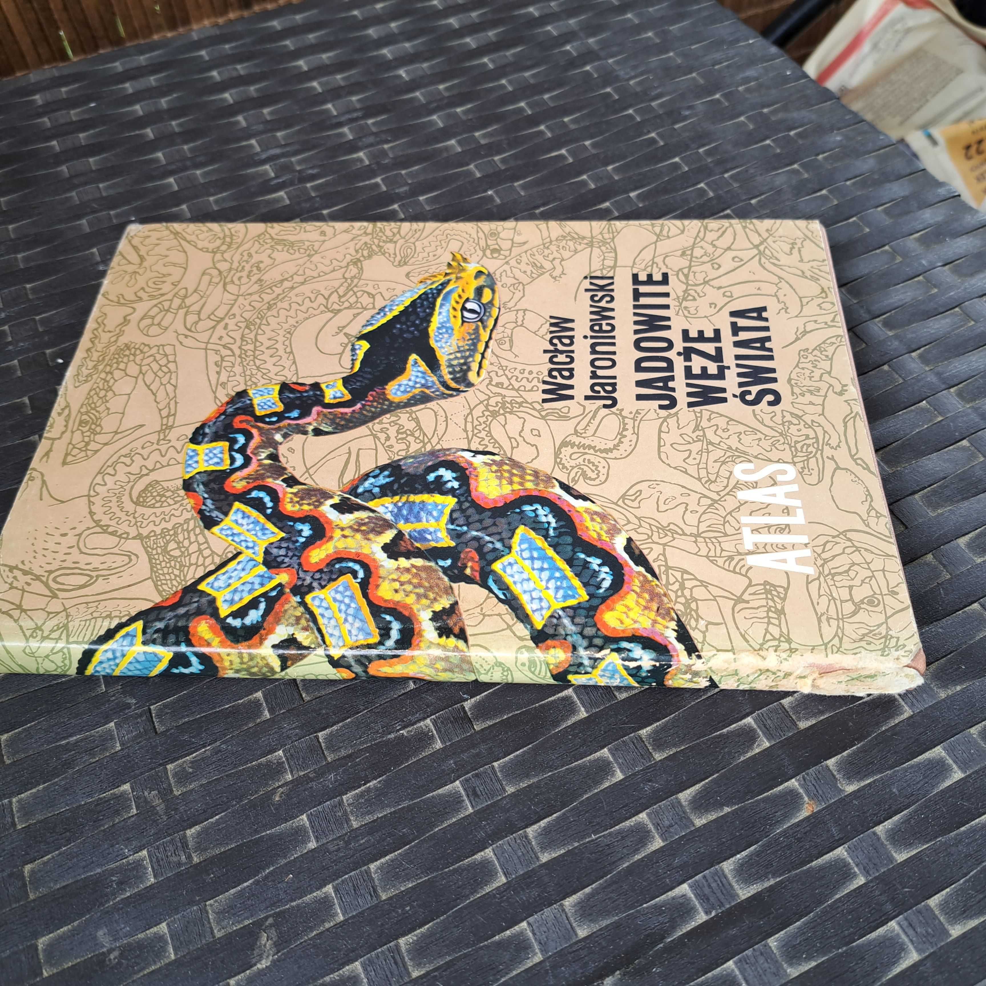 Jadowite węże świata Atlas Wacław Jaroniewski