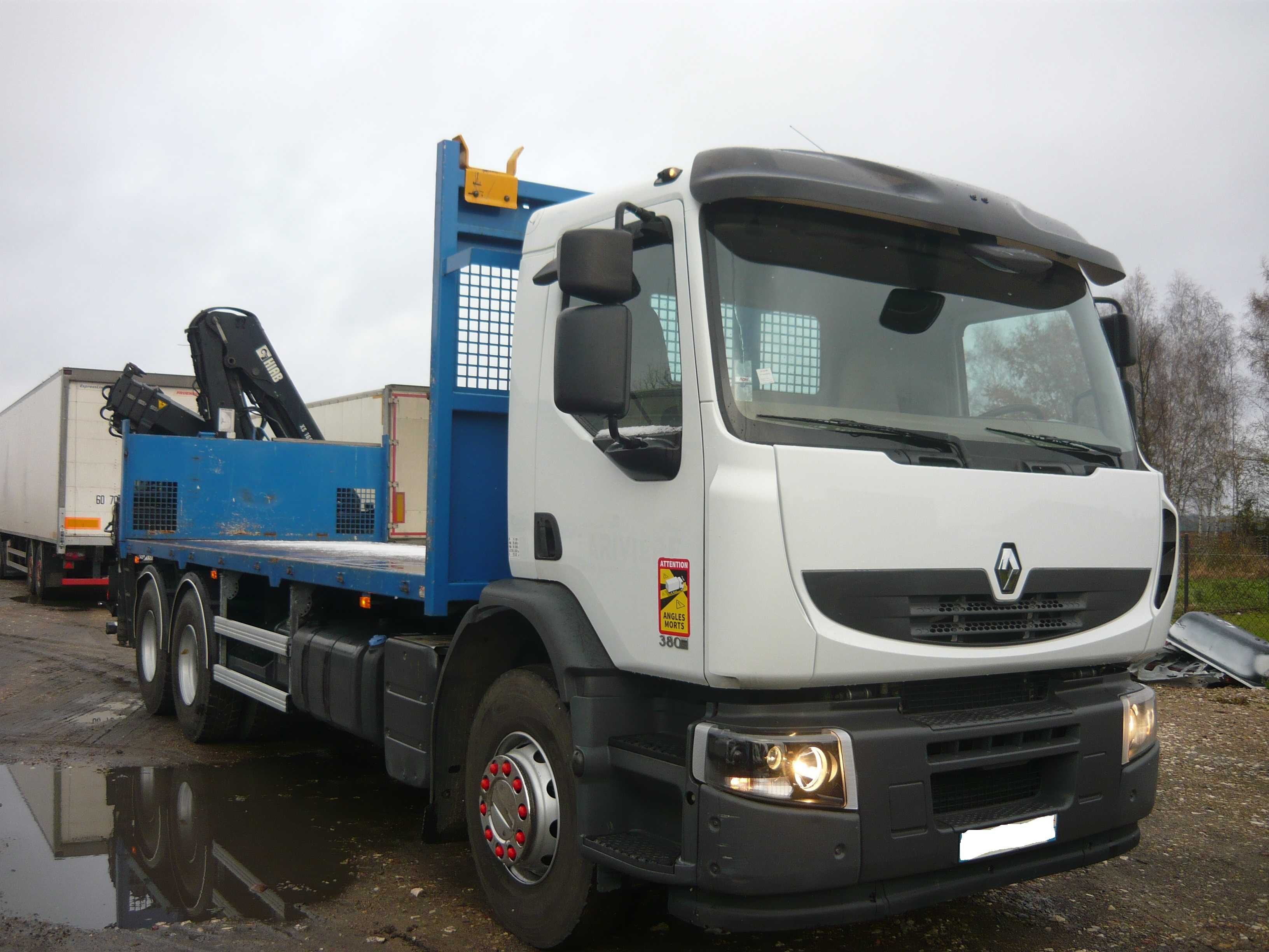 Renault Premium LANDER 380.26 6X4 Automat Klima HDS HIAB 166