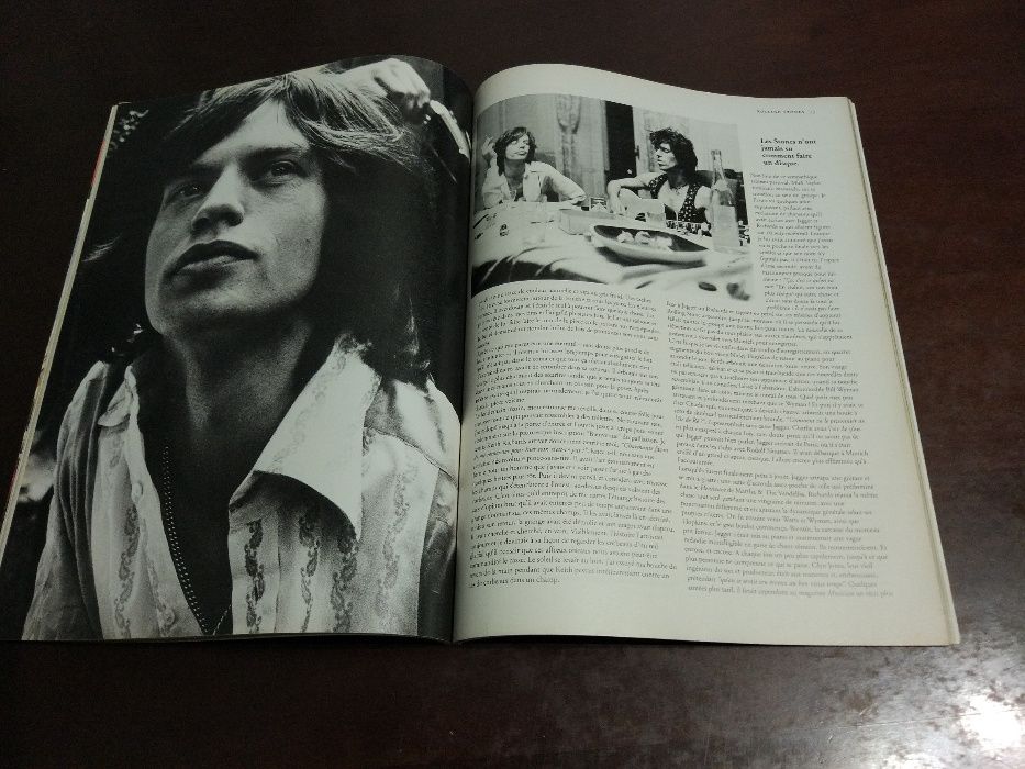Rolling Stones *Passe,present et futur* revista francesa excelente