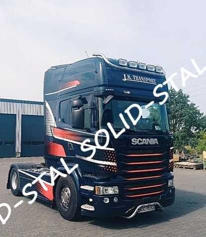 Orurowanie POD ZDERZAK / STAL NIERDZEWNA Scania R / S Nowy Stary Model