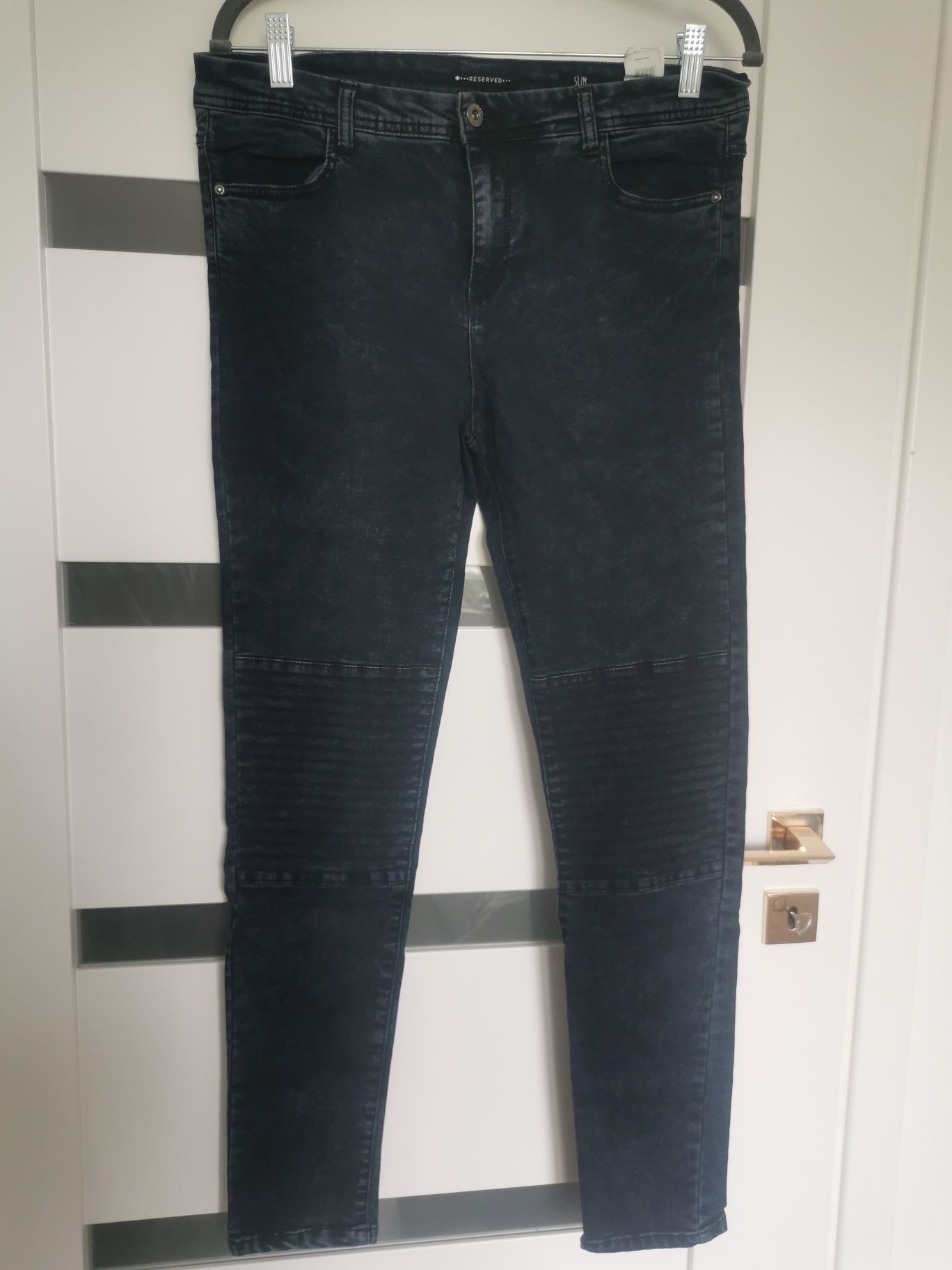 Spodnie jeansowe slim Reserved 42 M L