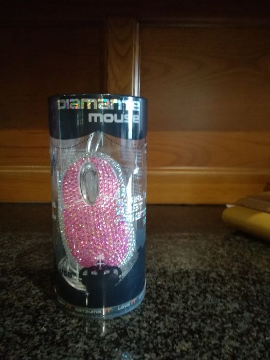 Rato / Mouse SATZUMA Diamante Rosa