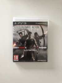 Ultimate Action Triple Pack,Tomb Raider,Just Cause 2,Sleeping Dogs PS3