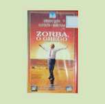 Filme "Zorba, o grego" em formato VHS original, 1964