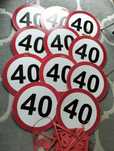 Ozdoby urodzinowe 40