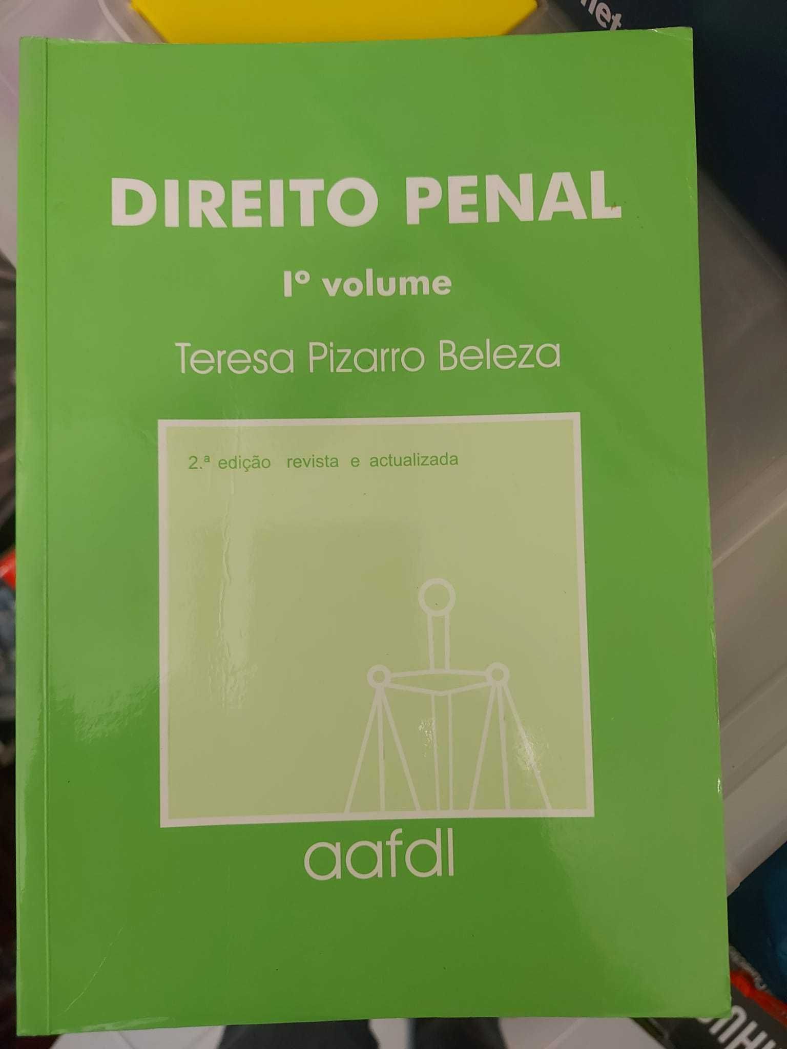 Direito Penal (Vol. I), Teresa Pizarro Beleza
