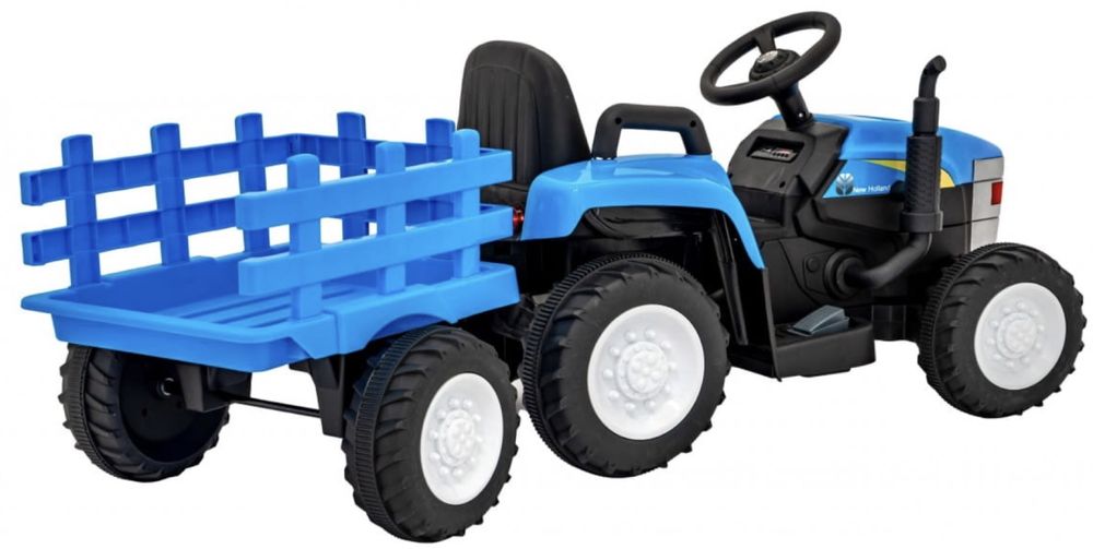 Traktor z Przyczepą New Holland T7