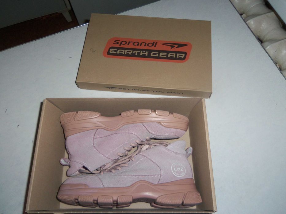 Кроссовки, хайтопы, ботинки молодежные, замша  36р.  LONZA-Турция