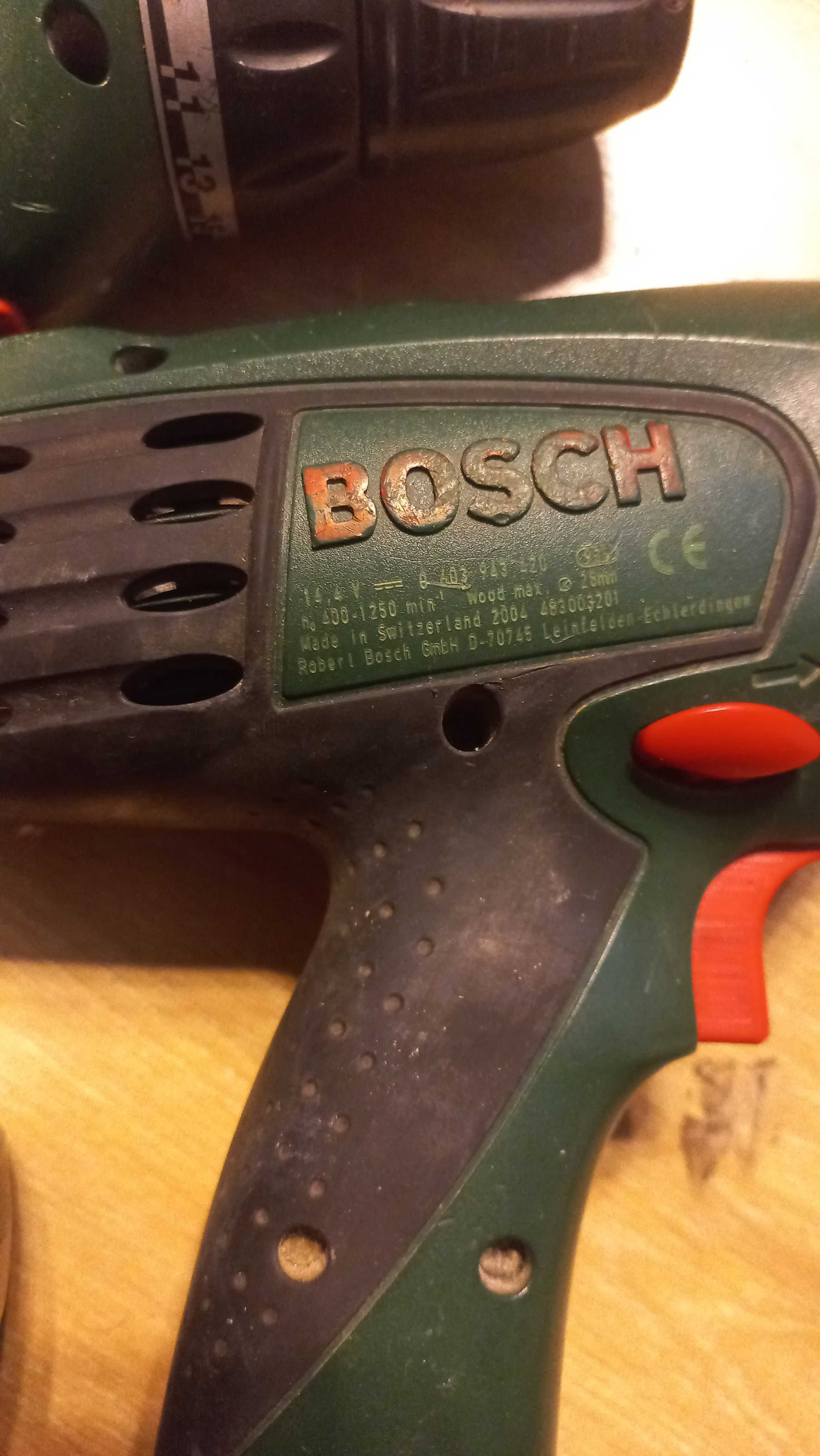 Wkrętarki 2x Bosch PSR 14,4V VE-2 + 2 aku 3Ah + ładowarka