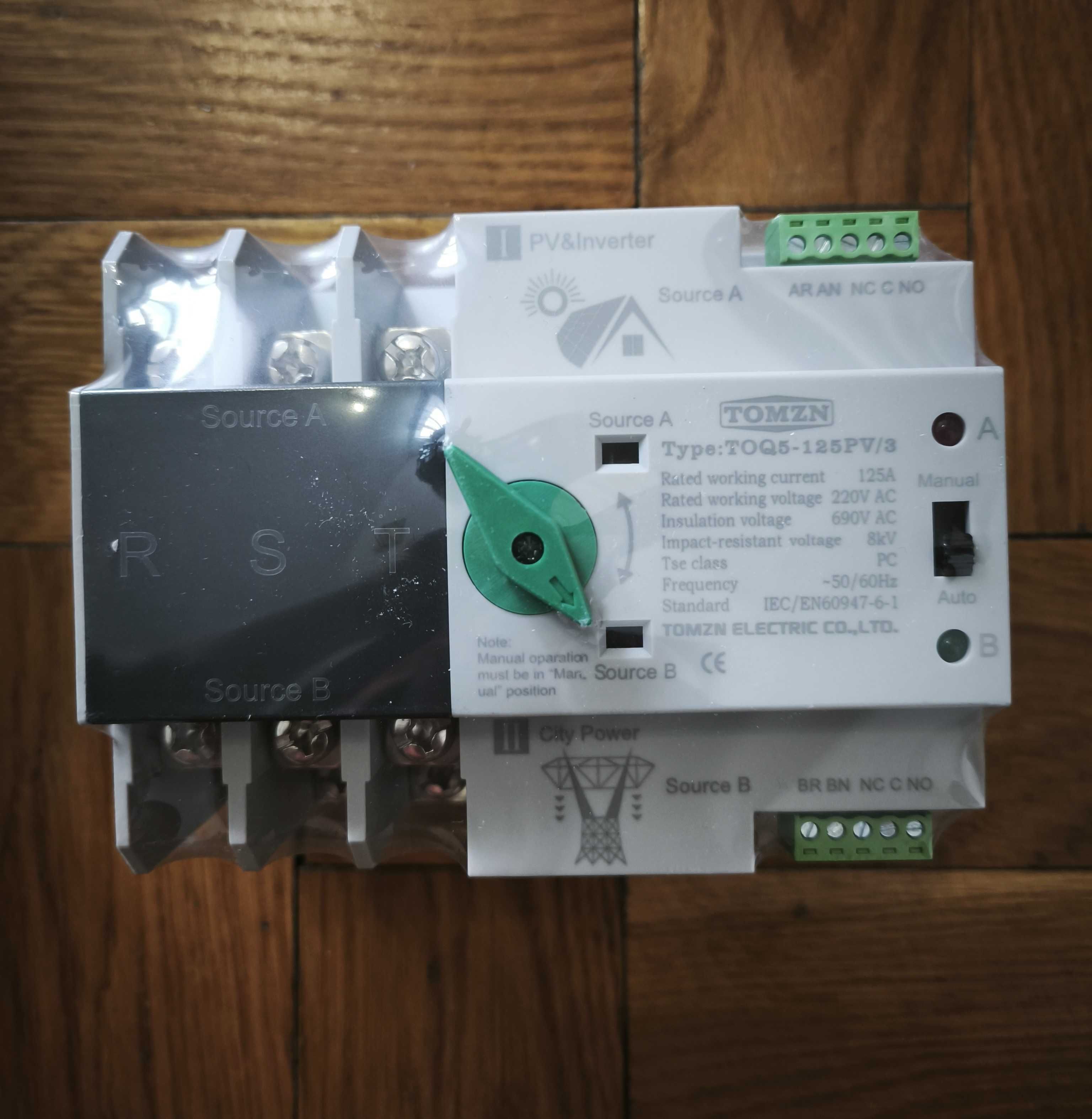 В НАЛИЧИИ, AВР Tomzn/GEYA 2P,3Р,4Р  63А/100A/125A