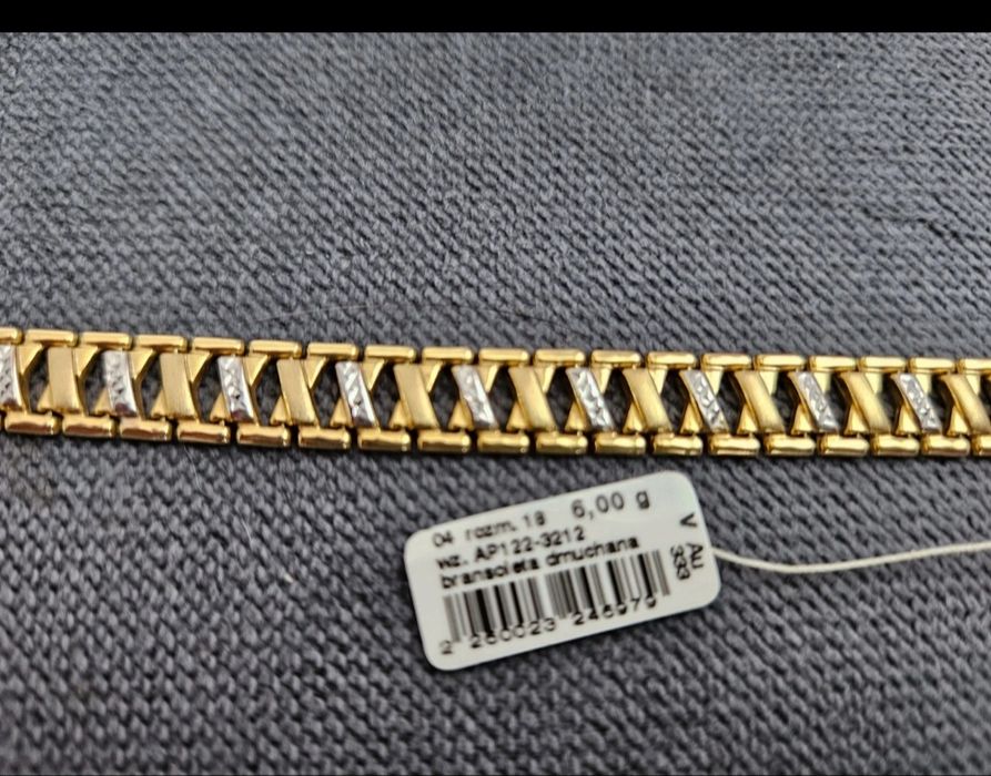 Złota bransoletka Apart