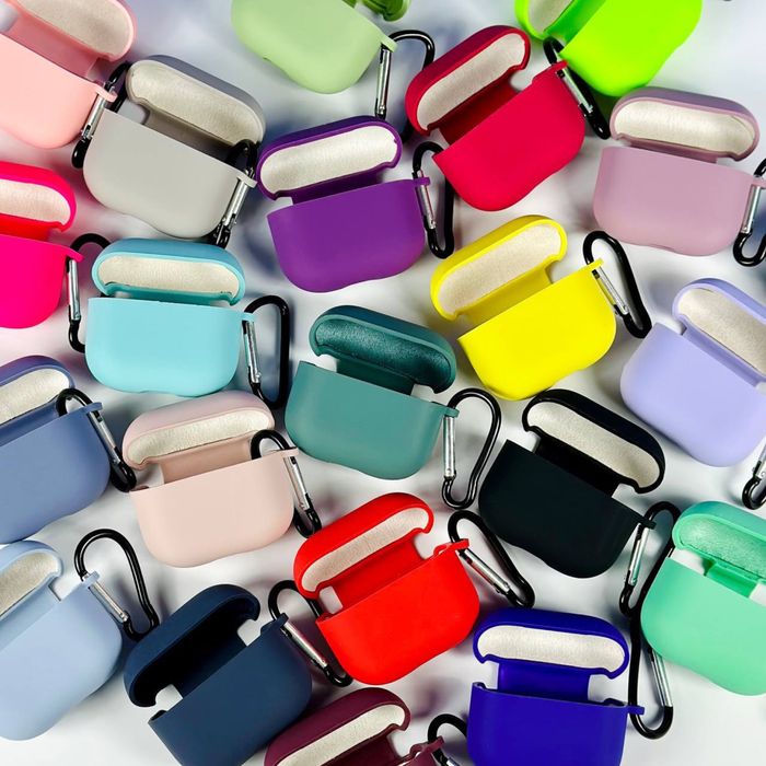 Чохли для AirPods з мікрофіброю