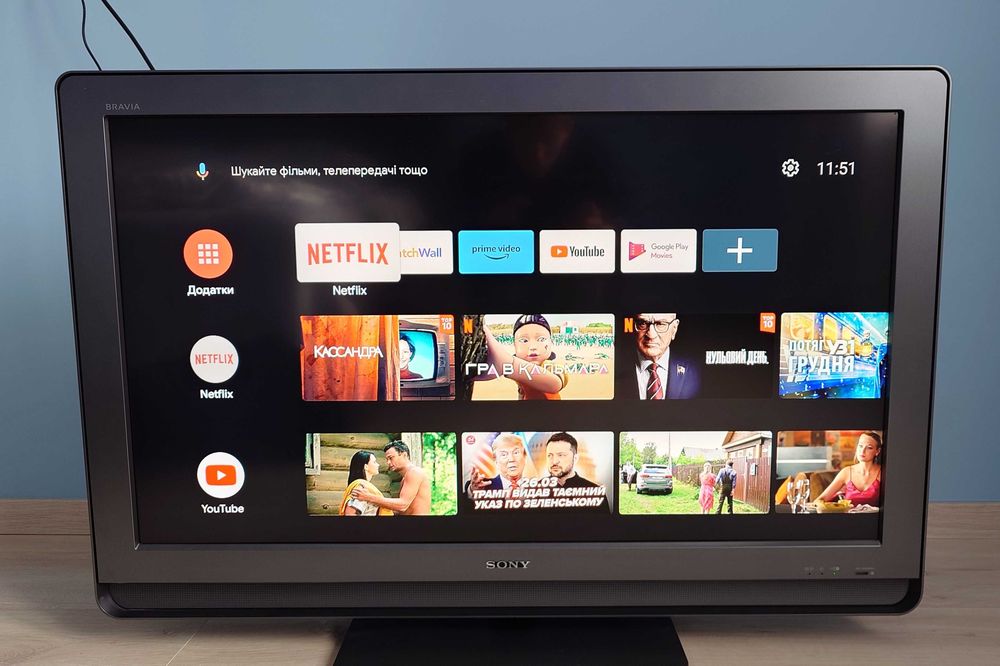 Телевізор Sony KDL-40U4000 (разом із медіаплером)