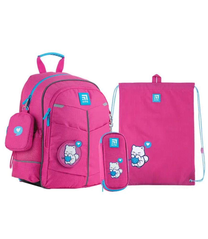 Рюкзак Kite Education каркасный SET_LP24-501S девочке ортопедический