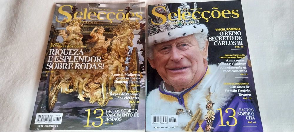 Revistas das selecções do ano de2006/2011/2023/2024/2025