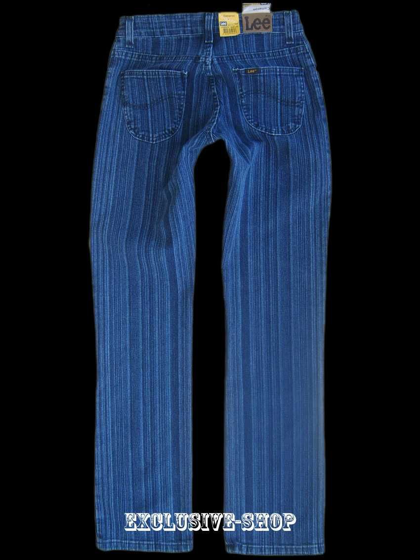 Spodnie damskie Lee Cameron na zimę jeansy W28 L33 pas 68 cm