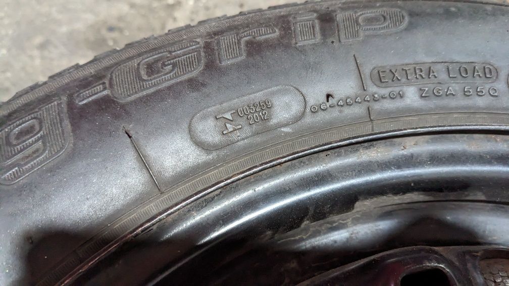 Запасне колесо Bfgoodrich 185/60 r15