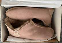 2 Pary Kapcie Vanuba Oxford Skóra plus MUK LUKS Skarpeto-Kapcie - R.43