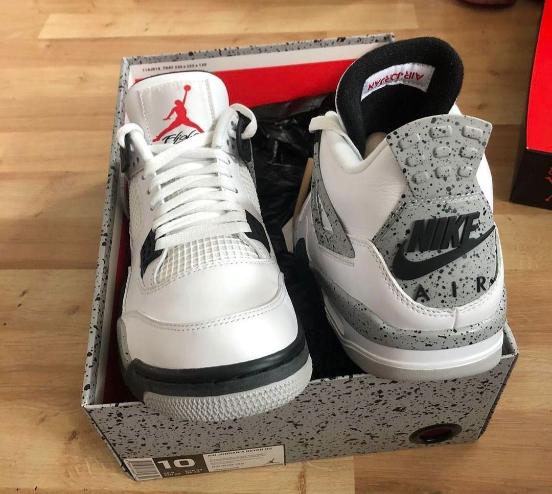 Jordan 4 white cement og 2016